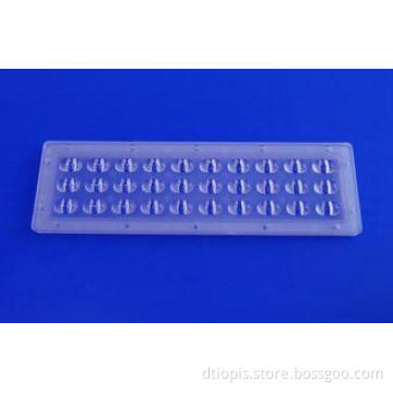 30W PMMA LED Street Light Lens For Tunnel Lighting